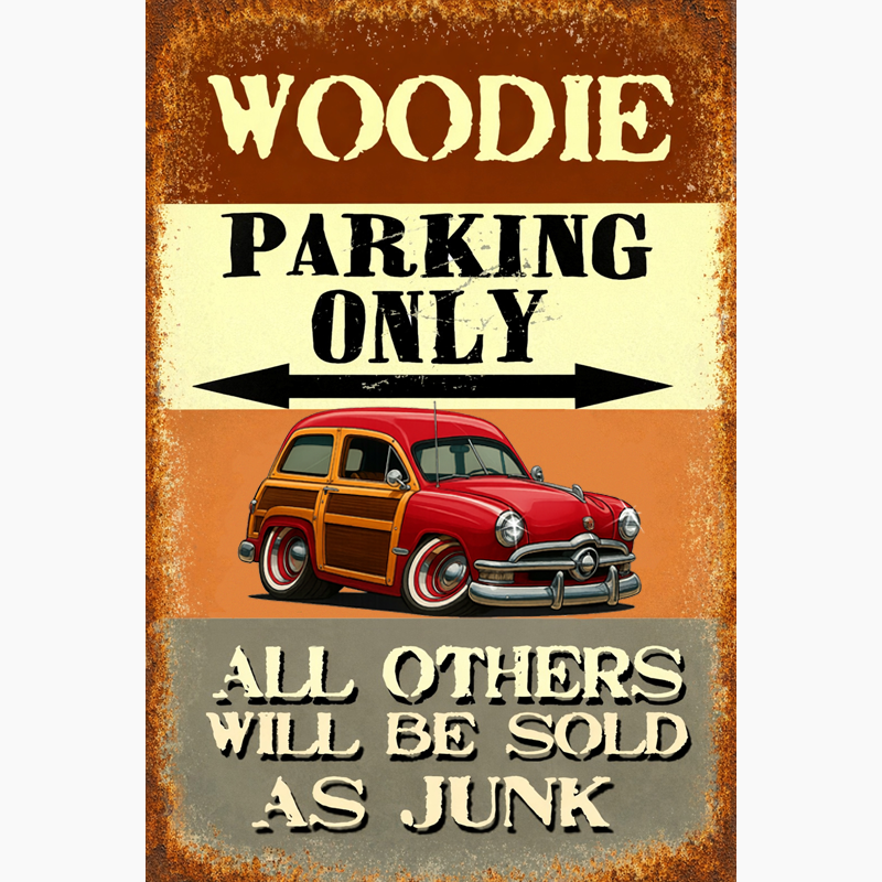 200018 (XX) Sign - Woodie Parking Only II