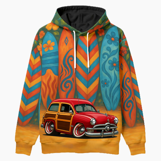 200018 (XX) Woodie Hoodie - Surfboard