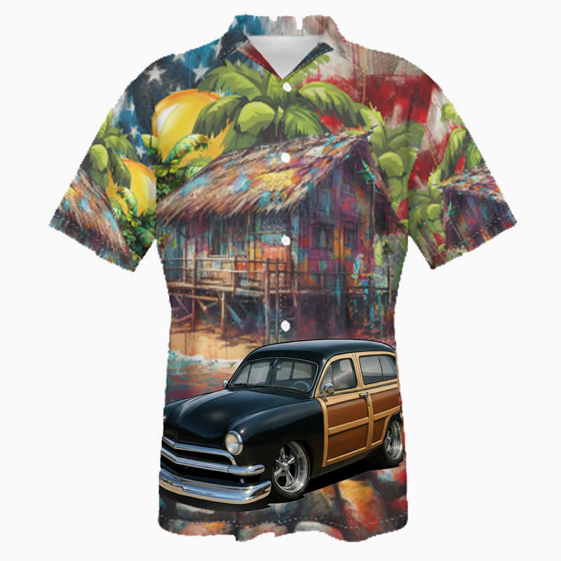 200019 (XX) Hawaiian Shirt - Patriotic