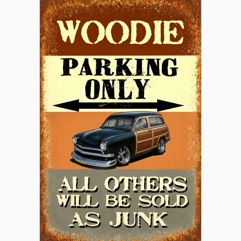 200019 (XX) Sign - Woodie Parking Only II