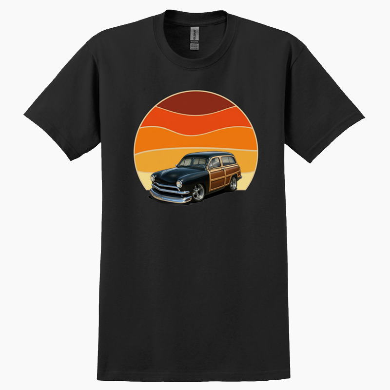 200019 (XX) T-Shirt - Woodie Sunrise