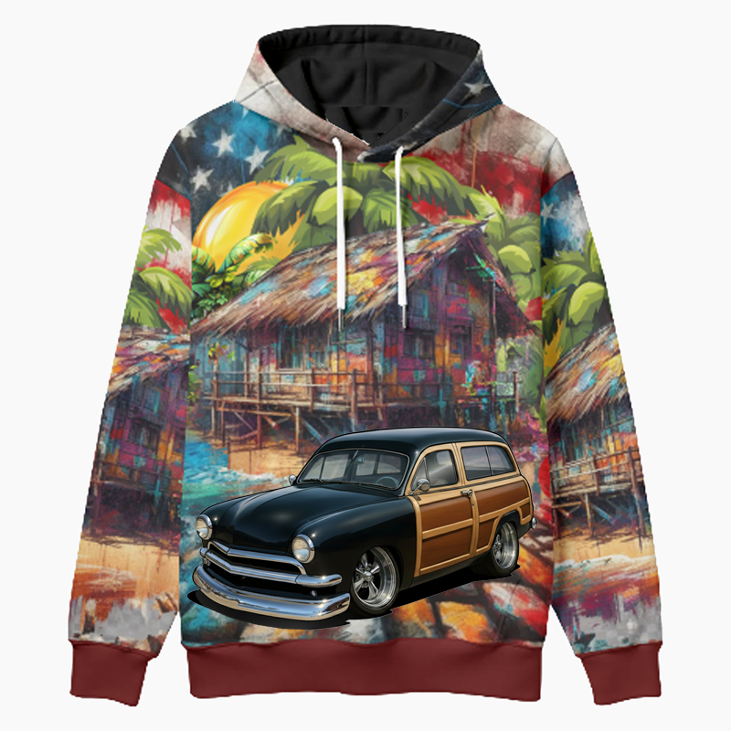 200019 (XX) Woodie Hoodie - Patriotic