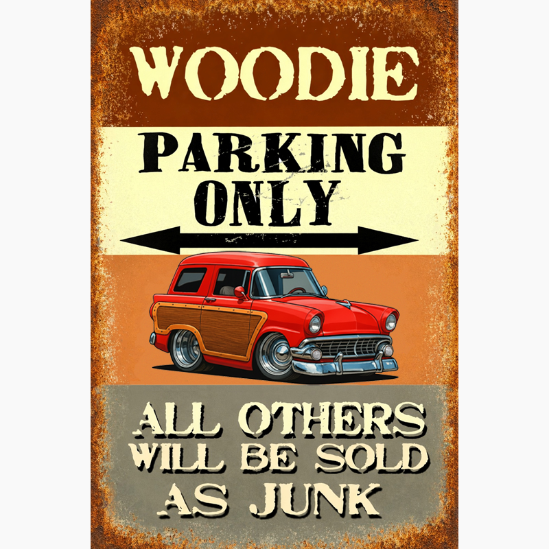 200021 (XX) Sign - Woodie Parking Only II