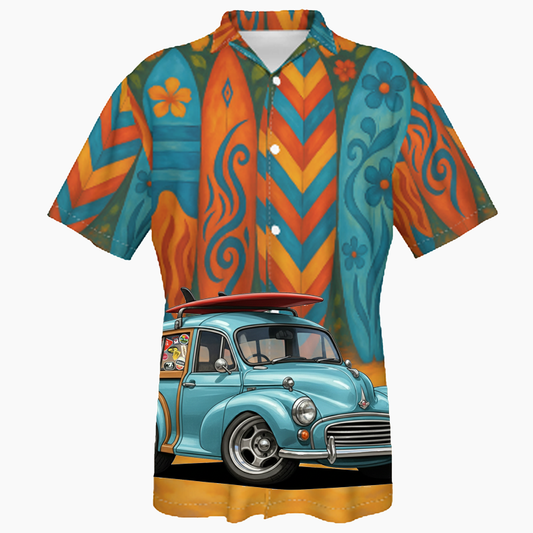 200022 (XX) Hawaiian Shirt - Surfboard