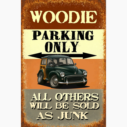 200023 (XX) Sign - Woodie Parking Only II