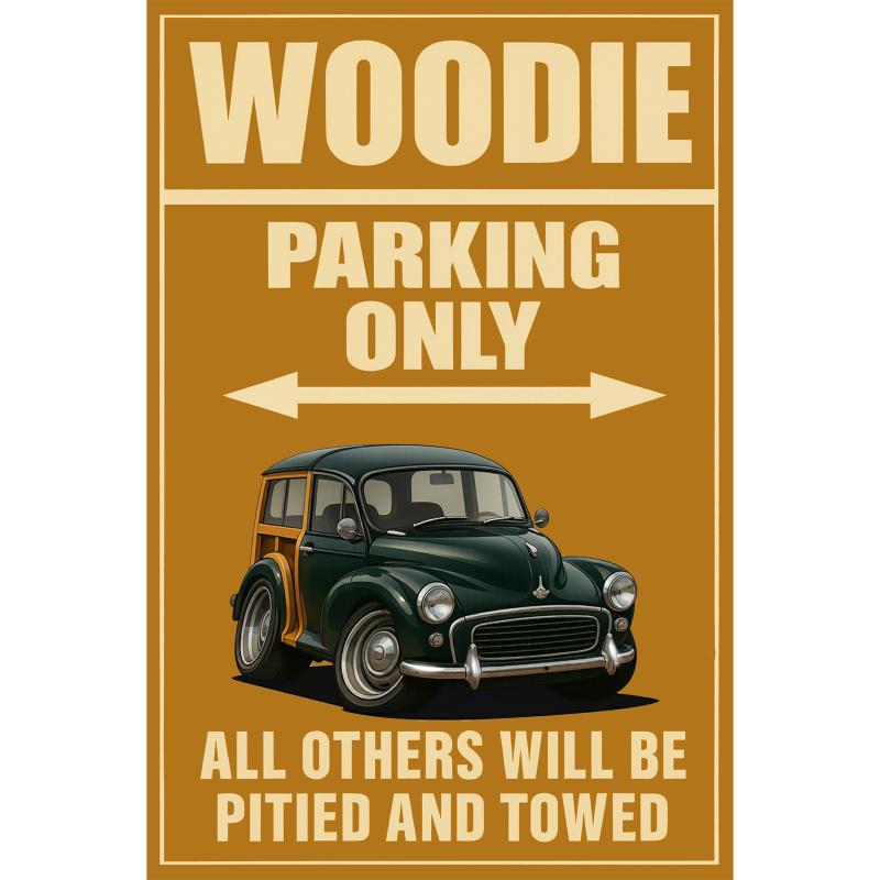 200023 (XX) Sign - Woodie Parking Only