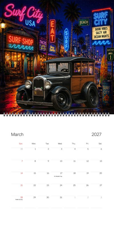 2027 Woodie Neon Calendar 916XXXX_1920-CA