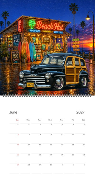 2027 Woodie Neon Calendar 39B6838-CA