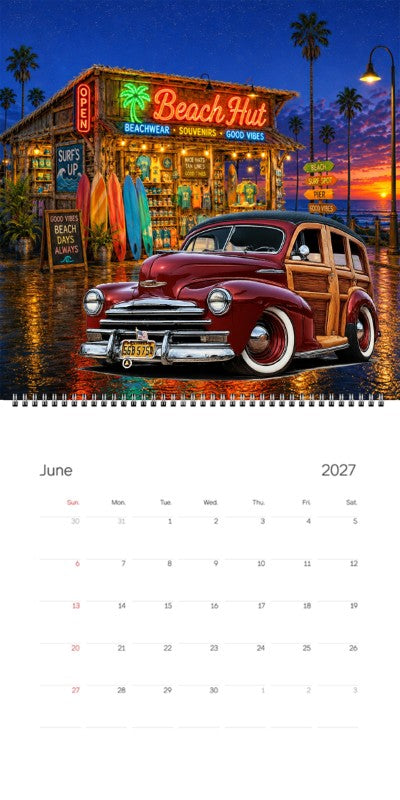 2027 Woodie Neon Calendar 56B5754-CA