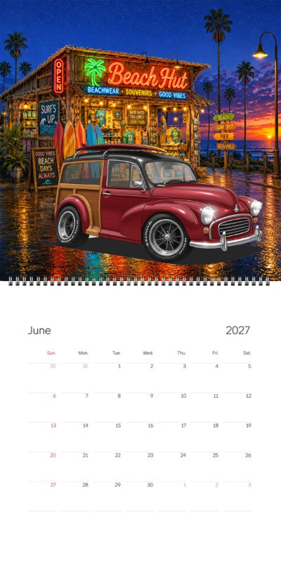 2027 Woodie Neon Calendar L351KO-CA