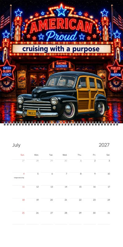 2027 Woodie Neon Calendar 39B6838-CA
