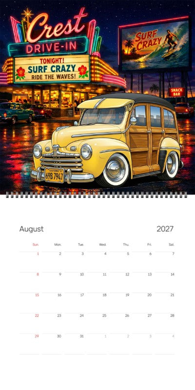 2027 Woodie Neon Calendar 69B7947-CA
