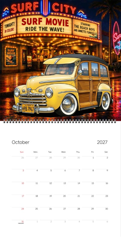 2027 Woodie Neon Calendar 69B7947-CA