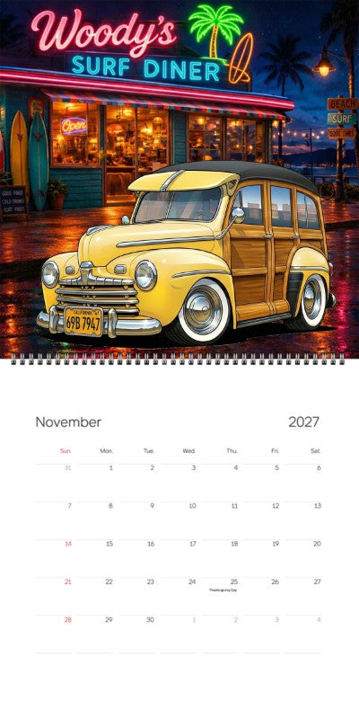 2027 Woodie Neon Calendar 69B7947-CA