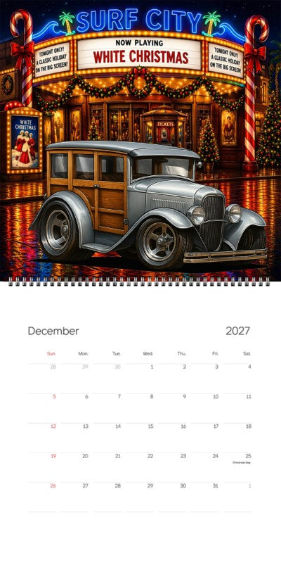 2027 Woodie Neon Calendar 100004-XX