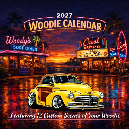 2027 Woodie Neon Calendar 100013-XX