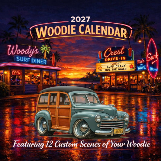 2027 Woodie Neon Calendar 34B165-CA