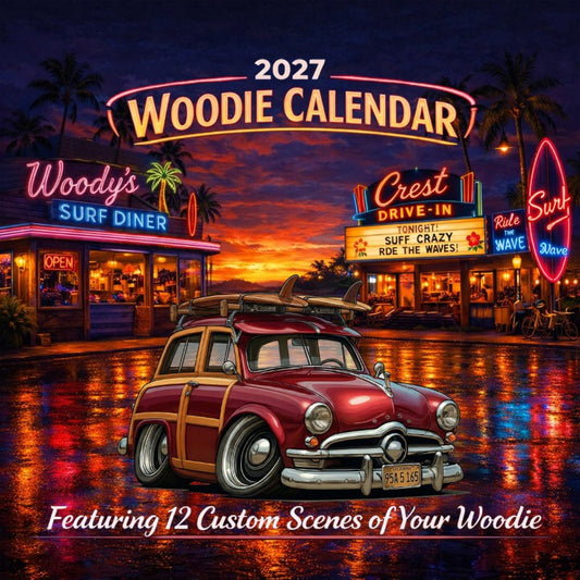 2027 Woodie Neon Calendar 95A5165-CA