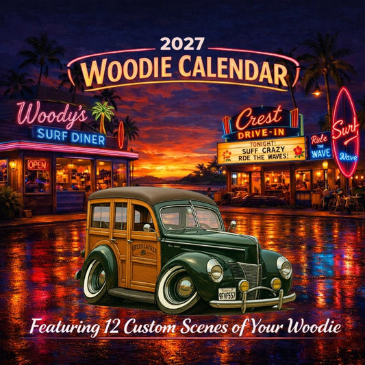2027 Woodie Neon Calendar 9FVF557-CA