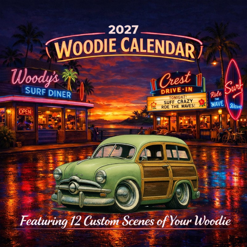 2027 Woodie Neon Calendar BEFORE-CA