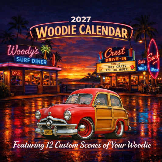 2027 Woodie Neon Calendar BJP532-CA