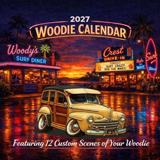 2027 Woodie Neon Calendar JNM48-CA