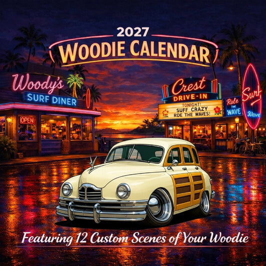 2027 Woodie Neon Calendar KRZ4NU-CA