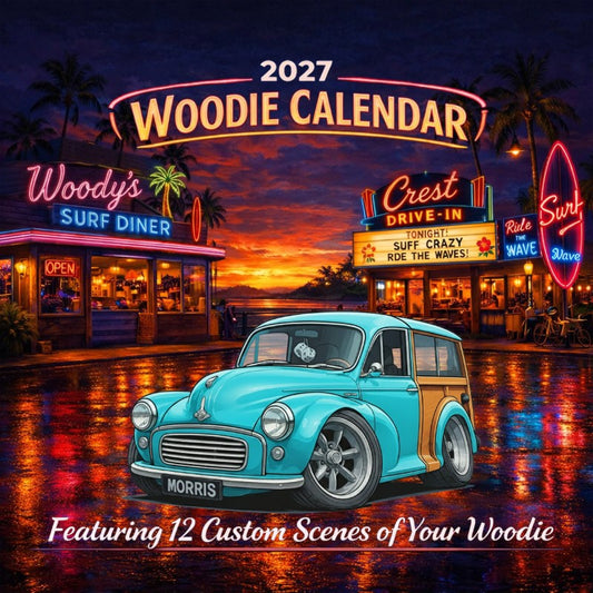 2027 Woodie Neon Calendar MYMORIS-CA