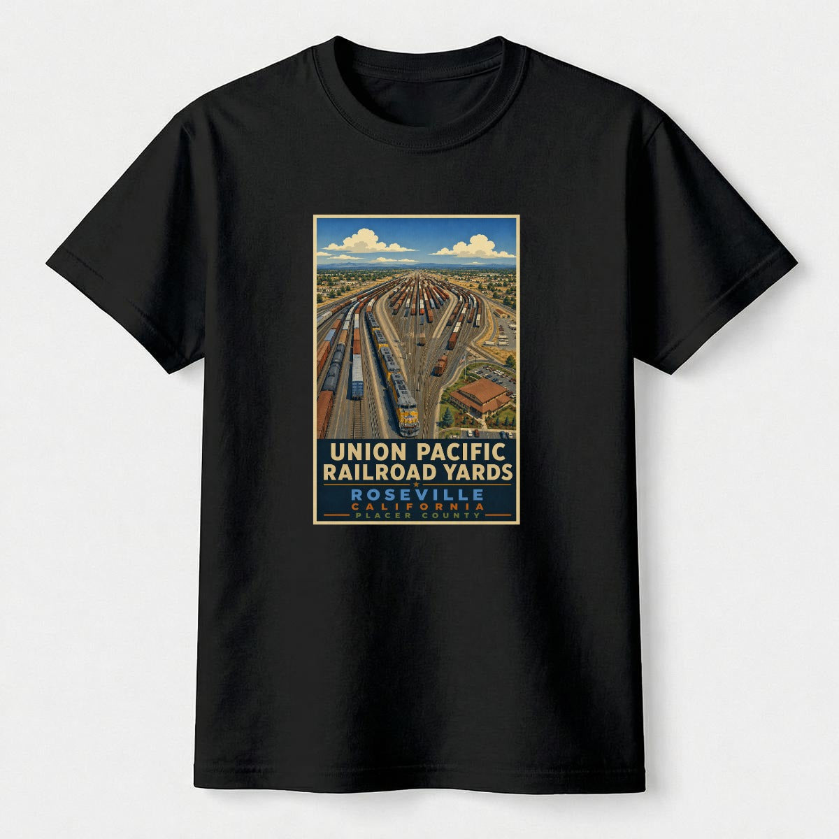 Roseville Union Pacific Railyard | Comfort Colors C1717 Women's T-Shirt