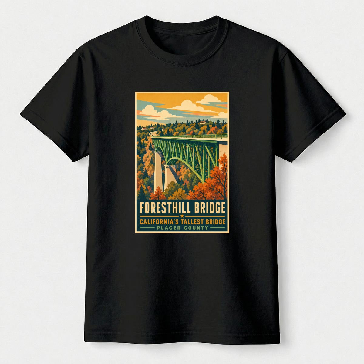 Foresthill Bridge Placer Co | Gildan 5000B Youth T-Shirt