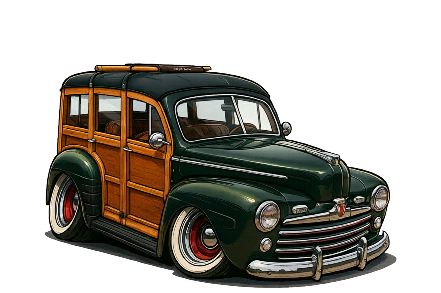25R667 (CA) Sign - Woodie Parking Only II