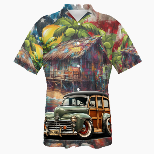 27A9286 (CA) Hawaiian Shirt - Patriotic