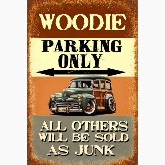 27A9286 (CA) Sign - Woodie Parking Only II
