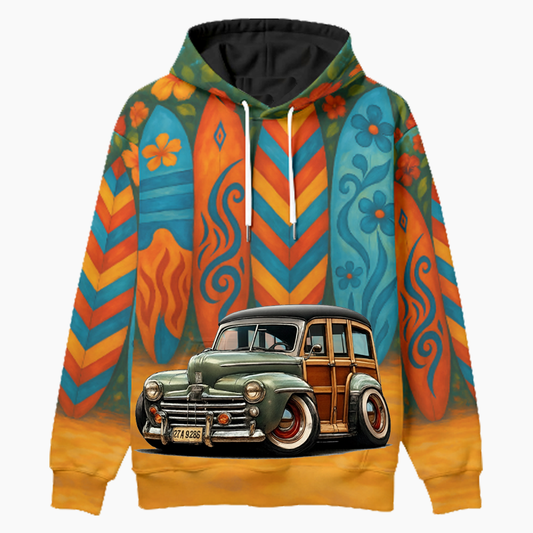 27A9286 (CA) Woodie Hoodie - Surfboard