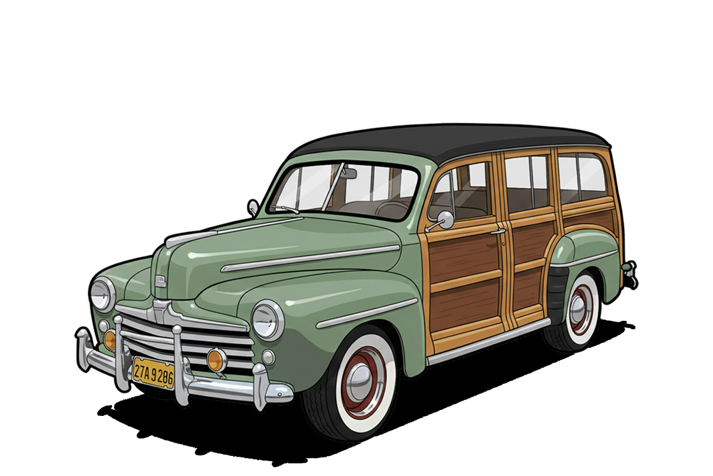 27A9286 (CA) Sign - Woodie Parking Only II