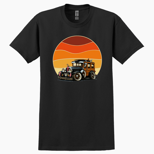 2A5294 (CA) T-Shirt - Woodie Sunrise