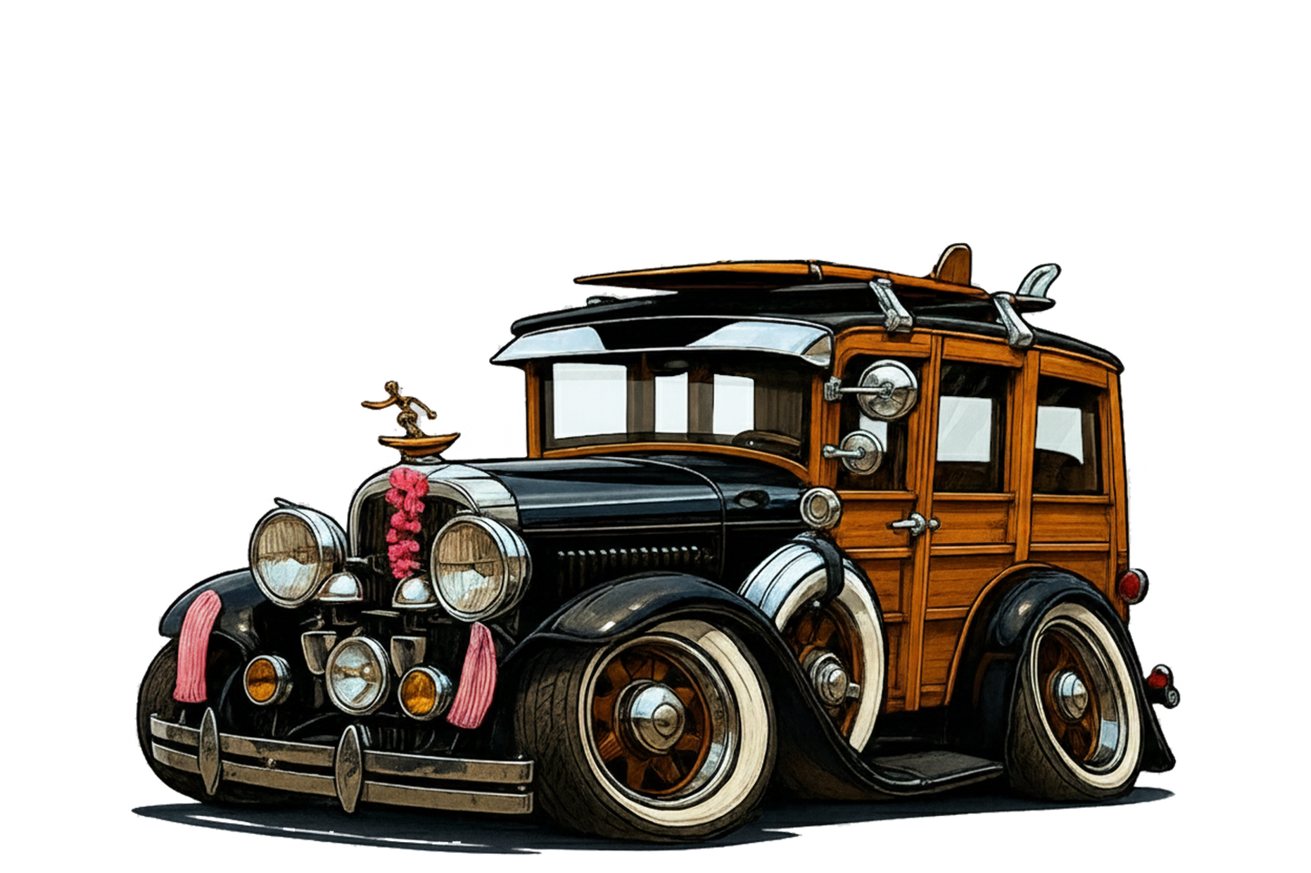 2A5294 (CA) T-Shirt - Tropical Woodie