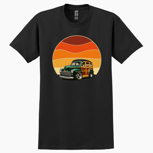 2DSHORE (CA) T-Shirt - Woodie Sunrise
