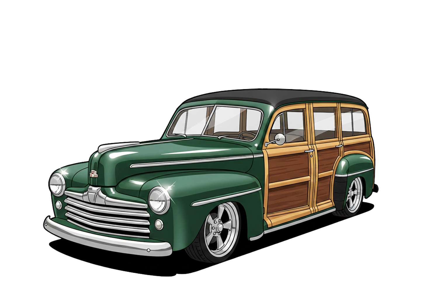 2DSHORE (CA) T-Shirt - Tropical Woodie