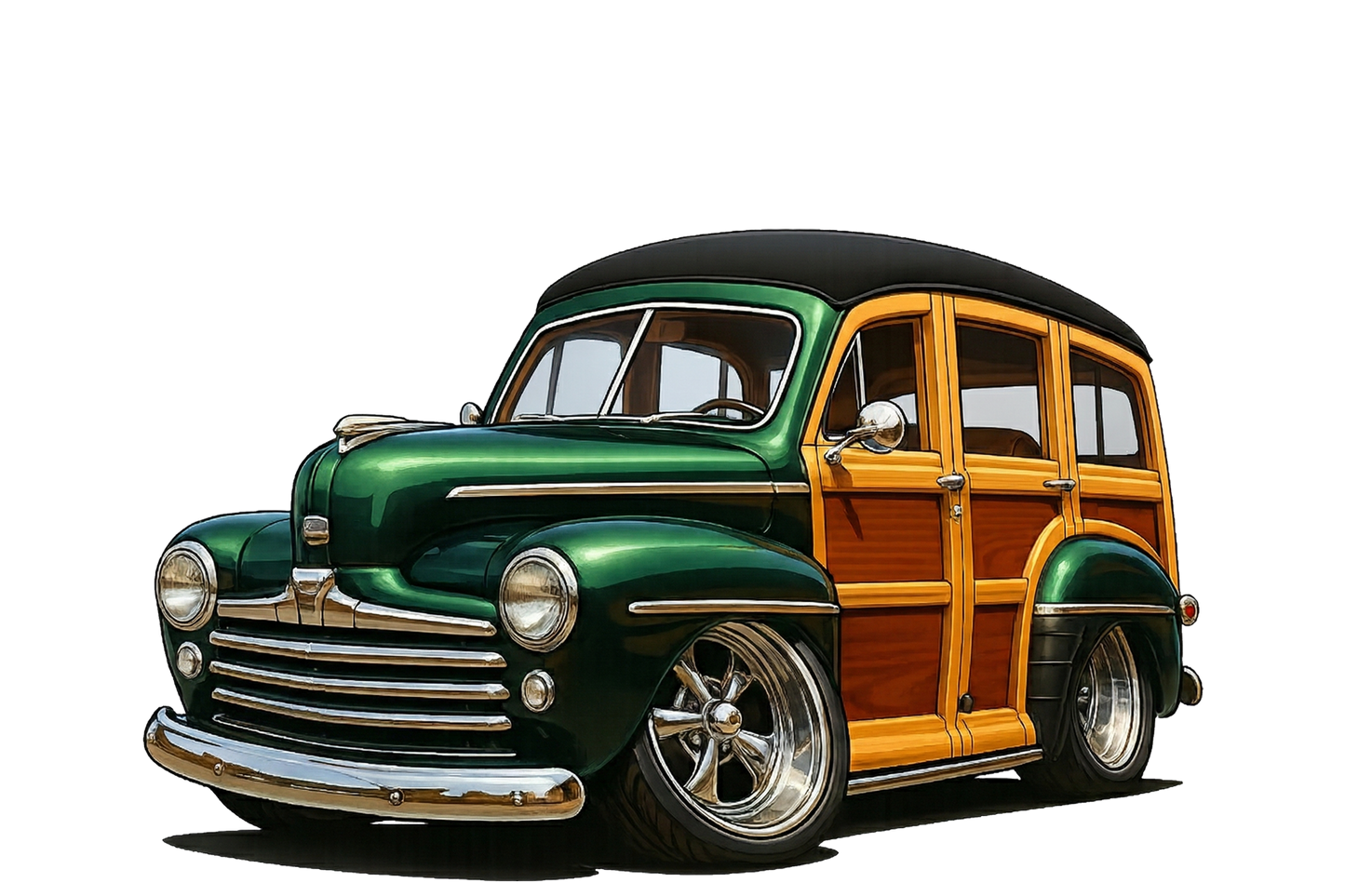 2DSHORE (CA) T-Shirt - Tropical Woodie
