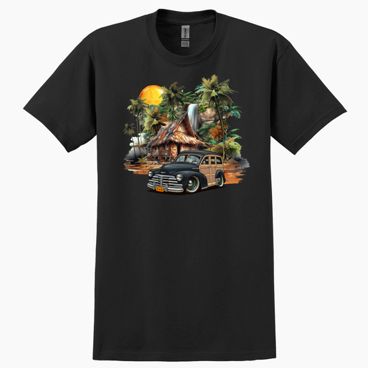 2F6487 (CA) T-Shirt - Tropical Woodie