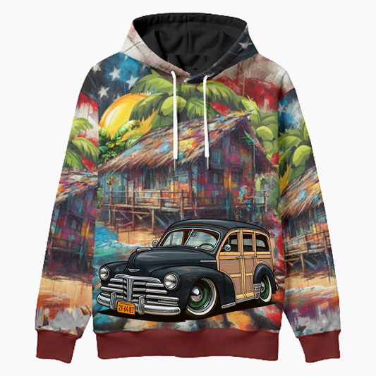 2F6487 (CA) Woodie Hoodie - Patriotic