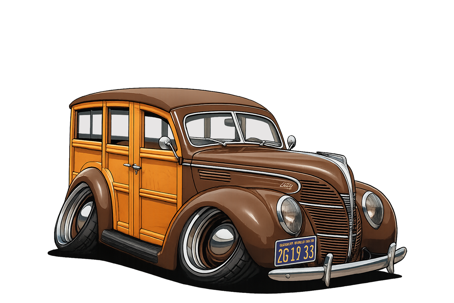 2G1933 (CA) T-Shirt - Tropical Woodie