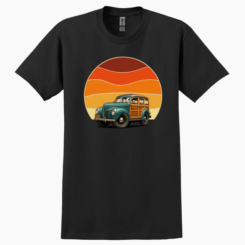2K1472 (CA) T-Shirt - Woodie Sunrise