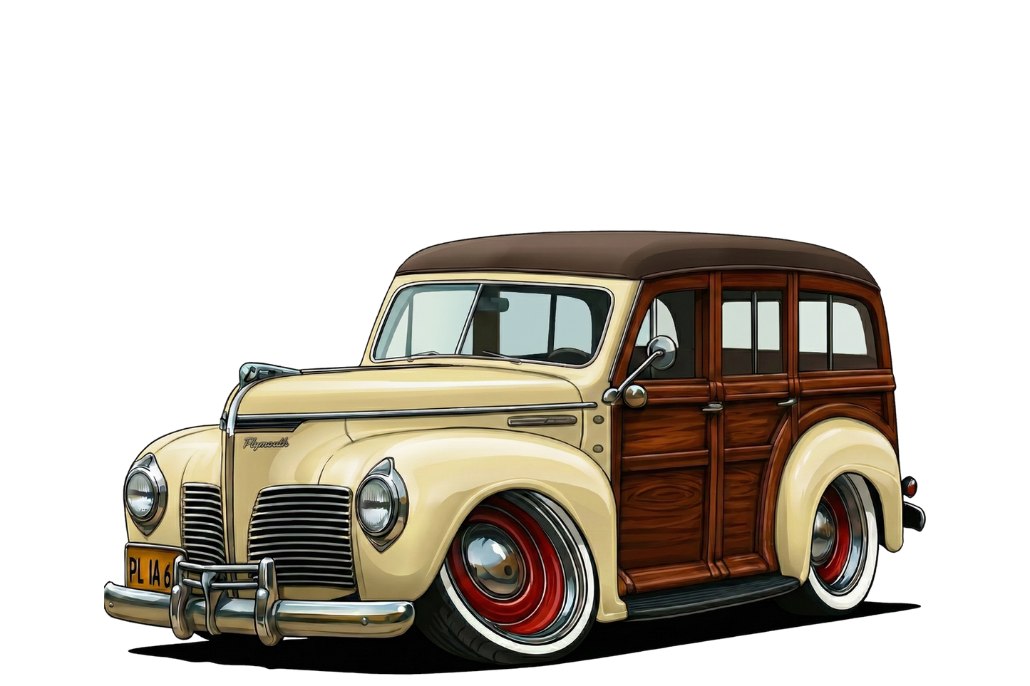 2L1464 (CA) T-Shirt - Tropical Woodie