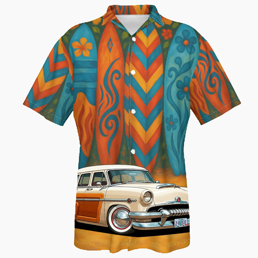 2ROSIE (OR) Hawaiian Shirt - Surfboard