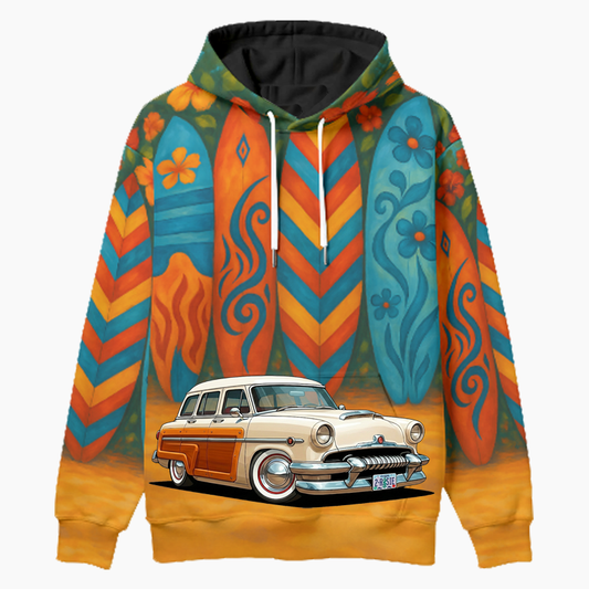 2ROSIE (OR) Woodie Hoodie - Surfboard