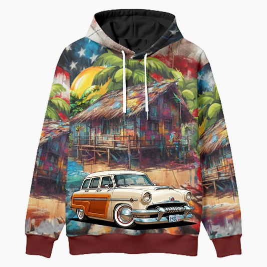 2ROSIE (OR) Woodie Hoodie - Patriotic