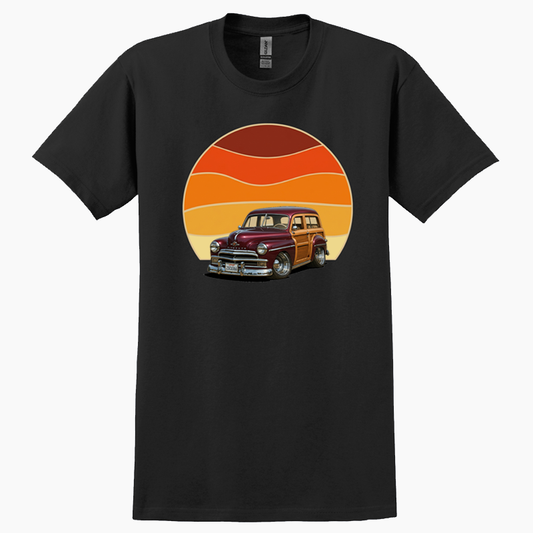 2SCU366 (CA) T-Shirt - Woodie Sunrise