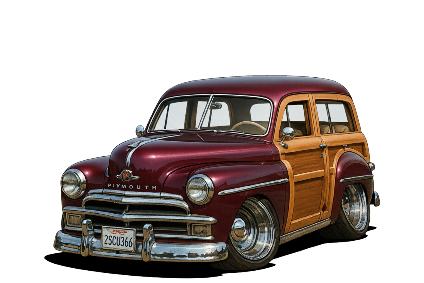 2SCU366 (CA) T-Shirt - Tropical Woodie